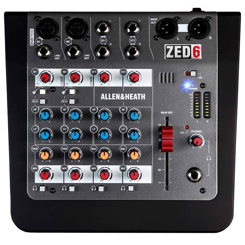 Mixer Allen & Heath ZED 6