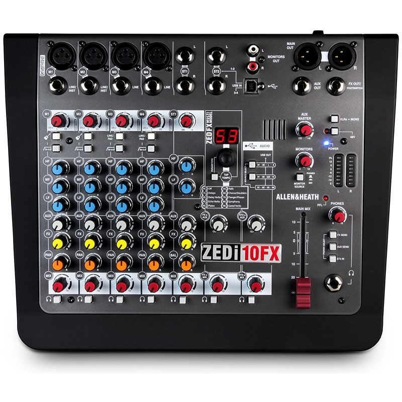 Mixer Allen & Heath ZEDi-10FX