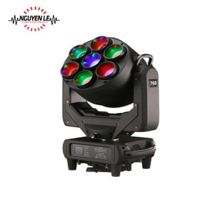 Đèn Beam Moving Head Led 7x60W 4in1 LED Zoom
