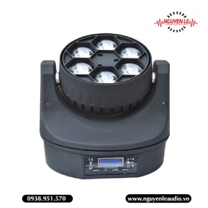 Đèn  Beam Moving Head Light KZ-6PCs Bee Eyes