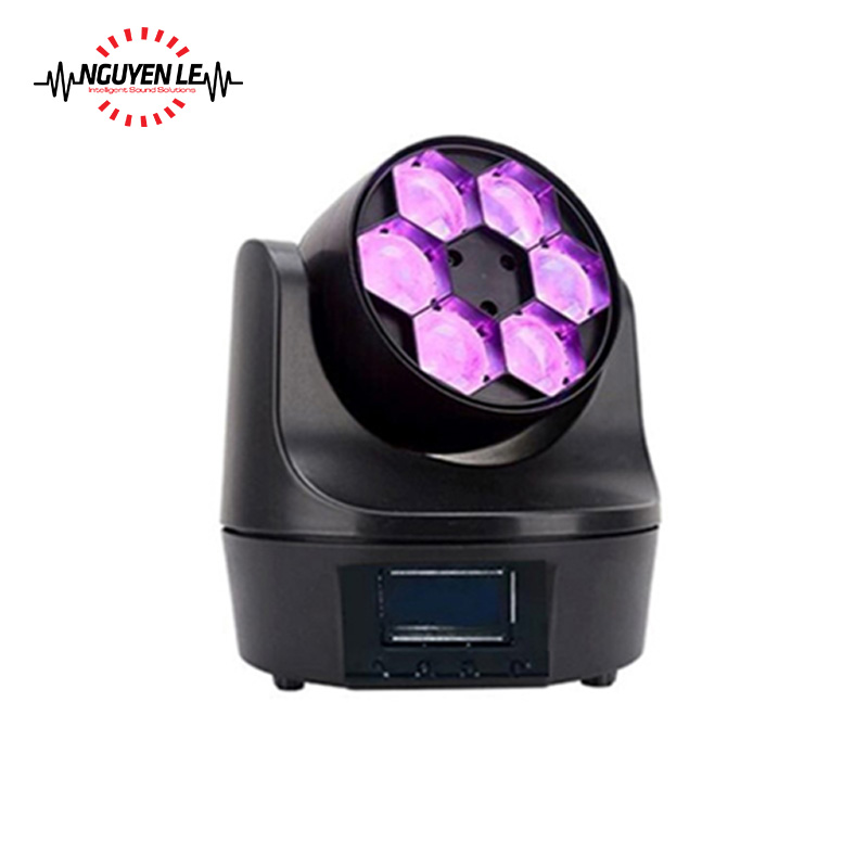 Đèn Moving Head Led 6x12W beam Mini Bee Eye