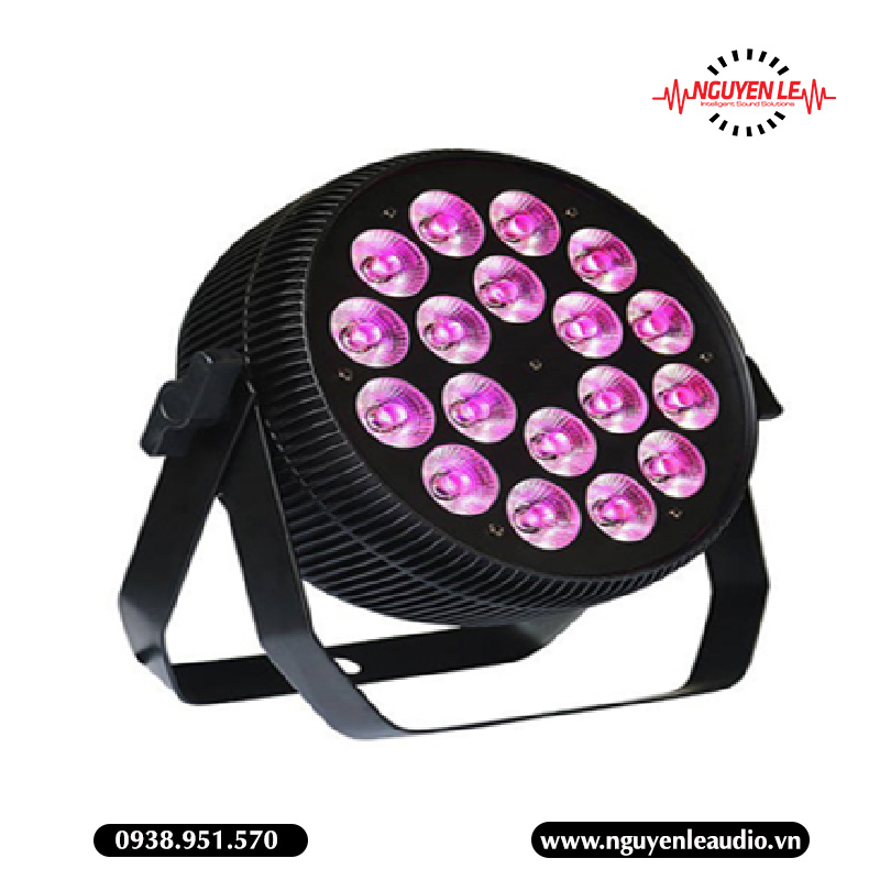 Đèn Parled Miniled Slim RGBW 18x8W