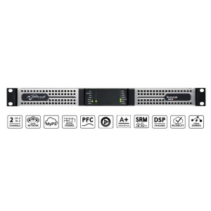 Cục Đẩy Công Suất 2 Kênh Powersoft Duecanali 6404 DSP+D