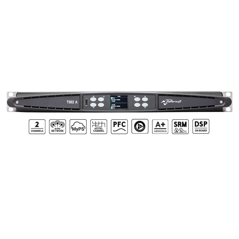 Cục Đẩy Công Suất  2 Kênh Powersoft T902A