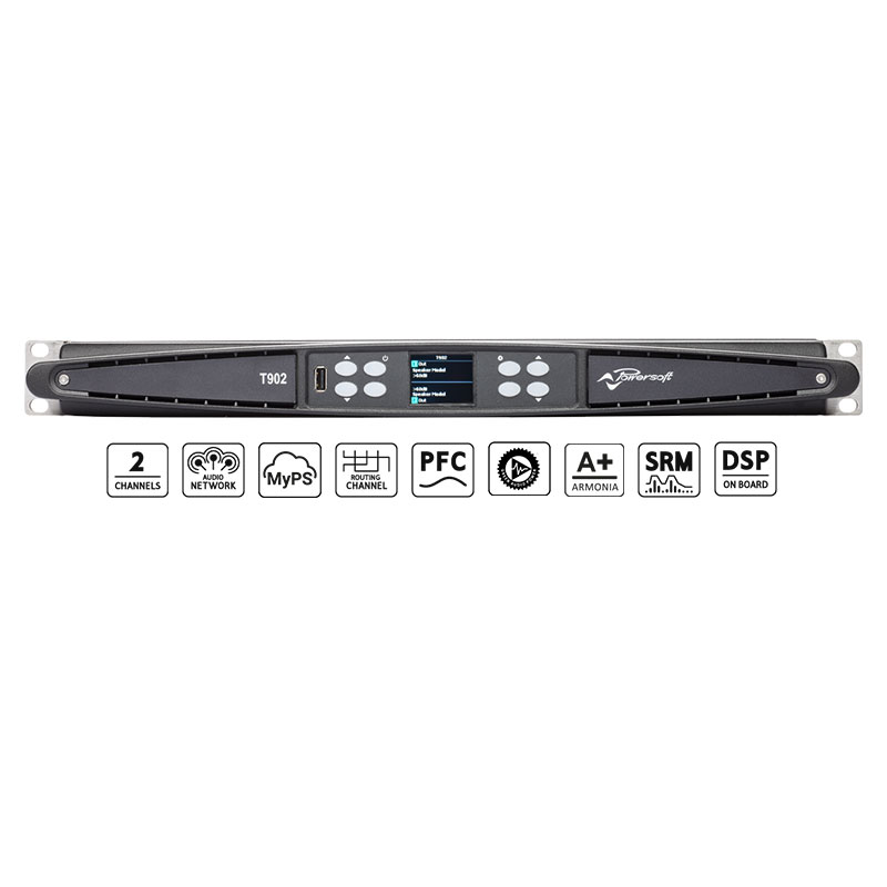 Cục Đẩy Công Suất  2 Kênh Powersoft T902