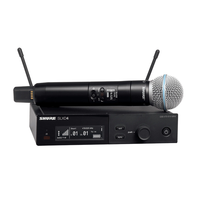 Micro Shure SLXD24A/B58