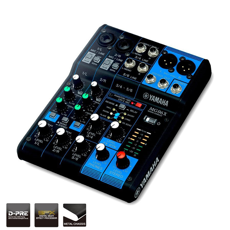Mixer Yamaha MG06X